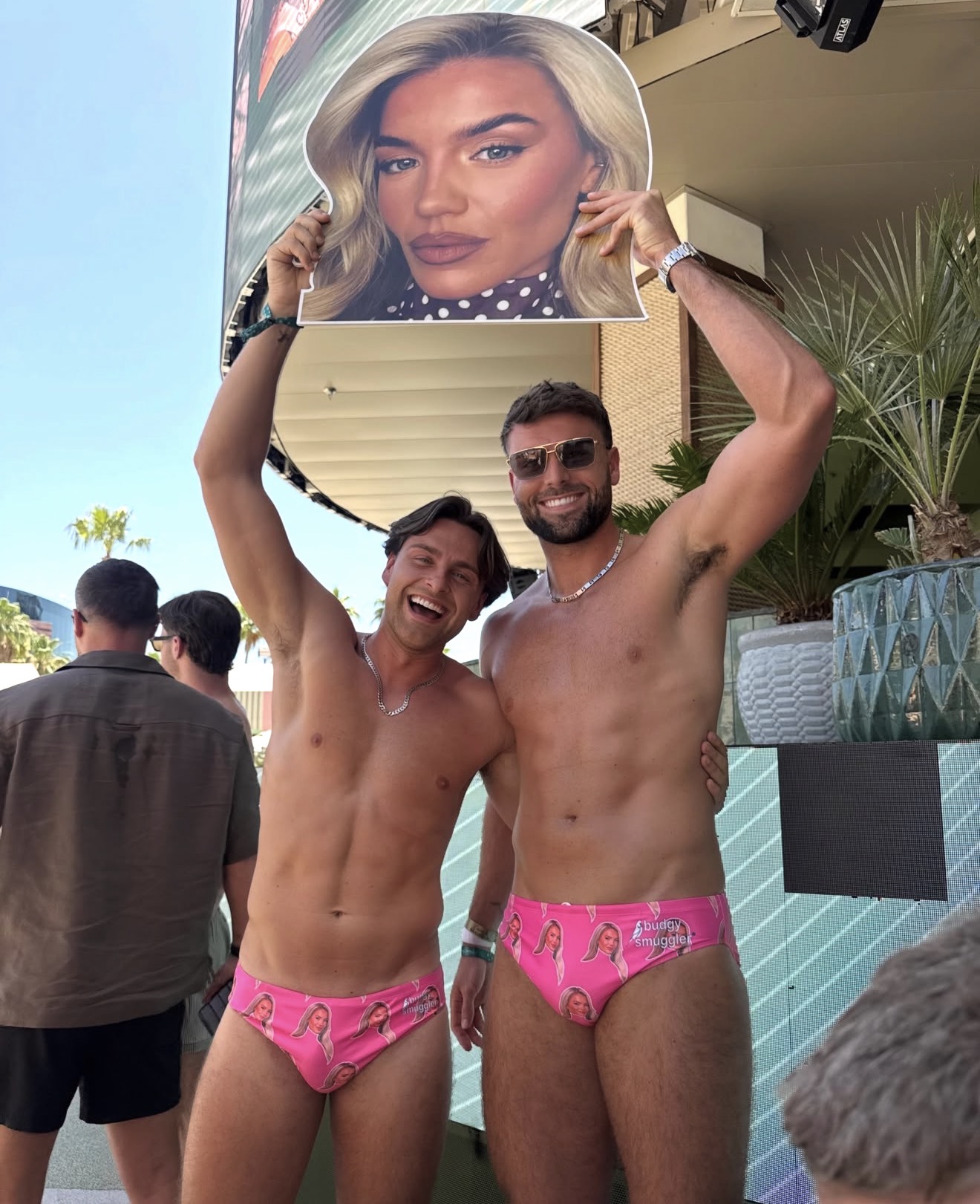 Casey O'Gorman and best man on a stag do